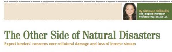 A picture of the front page of the guide of natural disasters.