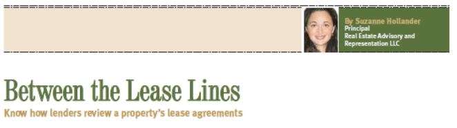 A close up of the cover page for lease lines