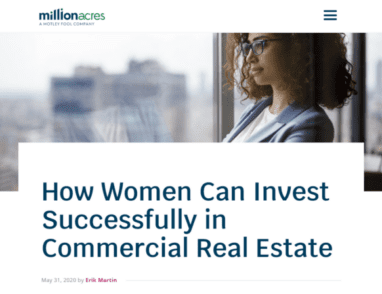 How Women Can Invest Successfully in Commercial Real Estate