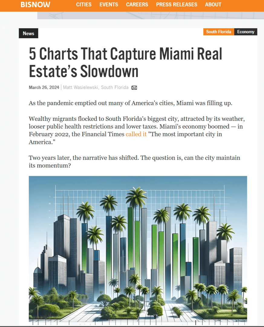 Bisnow Interviews Suzanne Hollander on Miami Real Estate Market